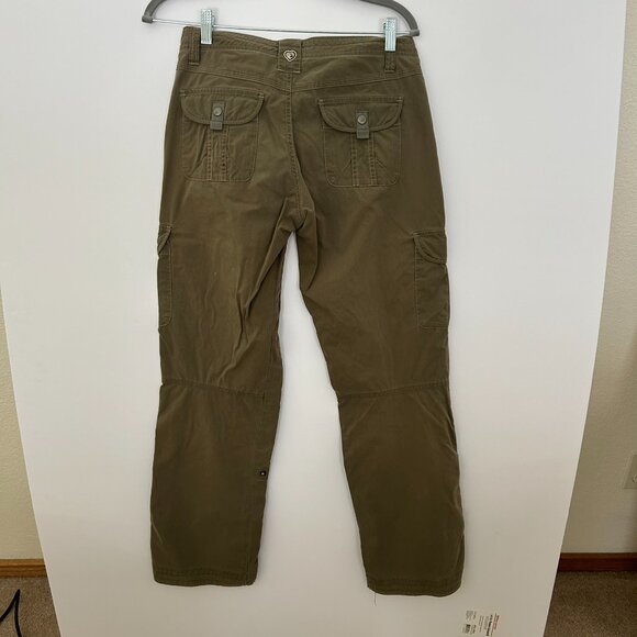 Kuhl Splash Roll Up Pant Hiking Outdoor Stretch Tan Womens 4 Reg - Picture 4 of 8